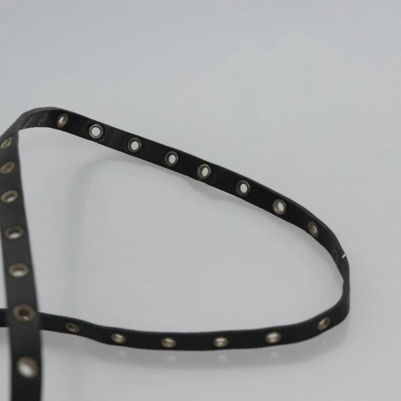 Christian Dior Trotter Canvas Shoulder Pouch Black Auth - Picture 8 of 16